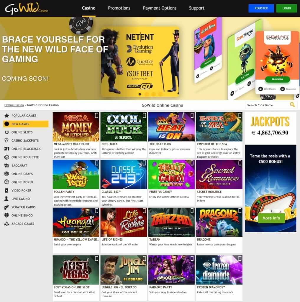 GoWild Online Casino
